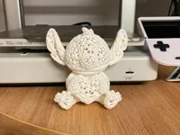 Figurine Stitch au cœur — photo 2
