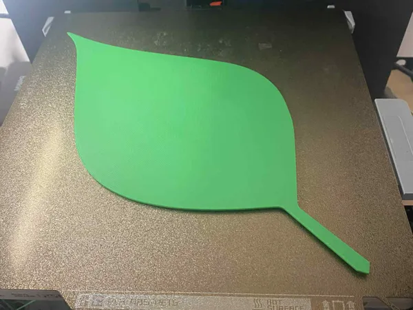 Pochoir feuille