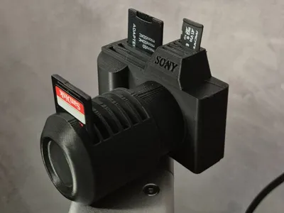 Micro SD Card Holder Sony Camera