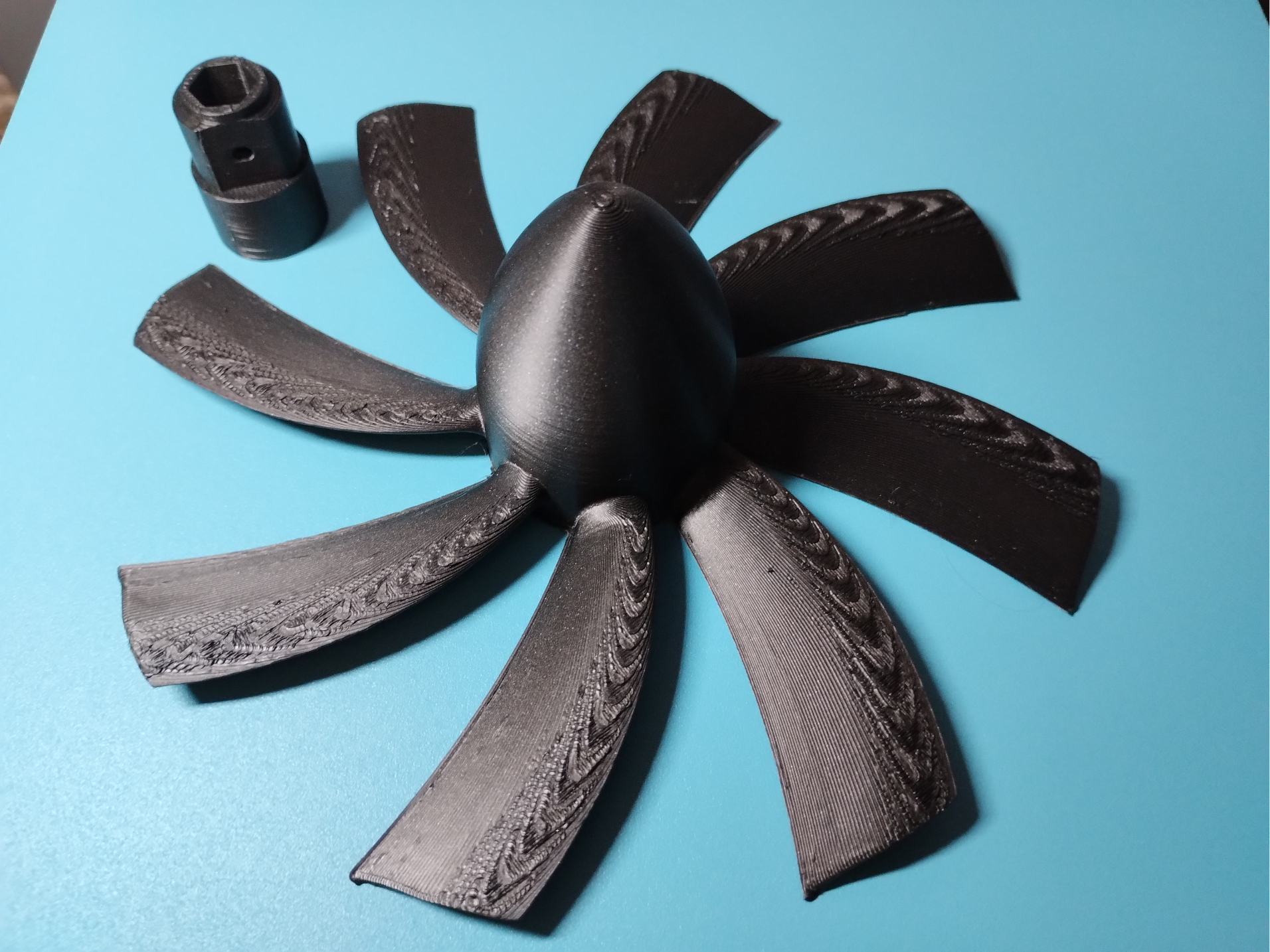Propeller for Three-Shaft Turboprop Engine Model