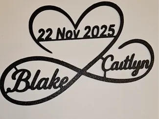 Love heart to infinity