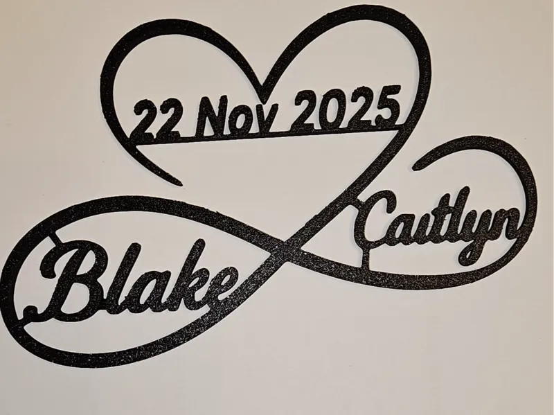 Love heart to infinity