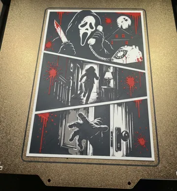 Adorno temático: Ghostface Scream Storyboard Wall Art — vista de referencia 5