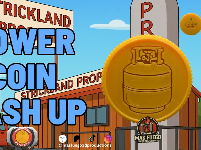 Strickland Propane - Power Coin - Mas Fuego 3D Pro
