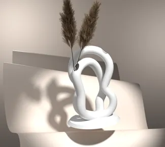 Intersection Tube Vase