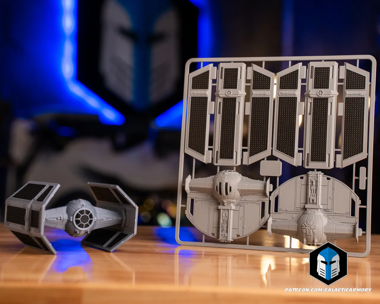 TIE Advanced Kit Card view 2