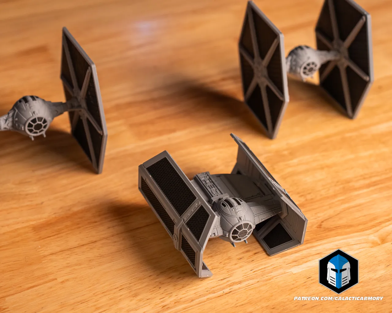 TIE Advanced Kit Card view 4