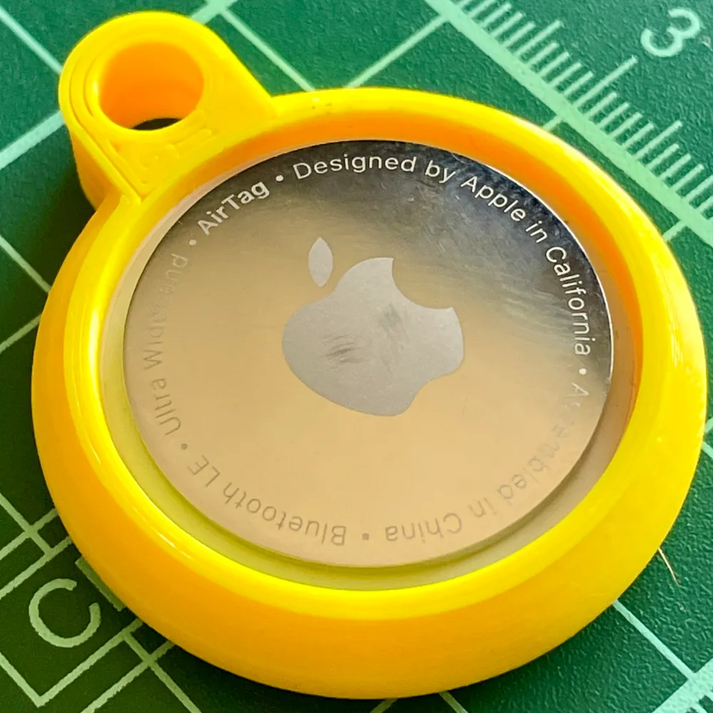 Apple AirTag Key Ring Holder by Schome1 MakerWorld