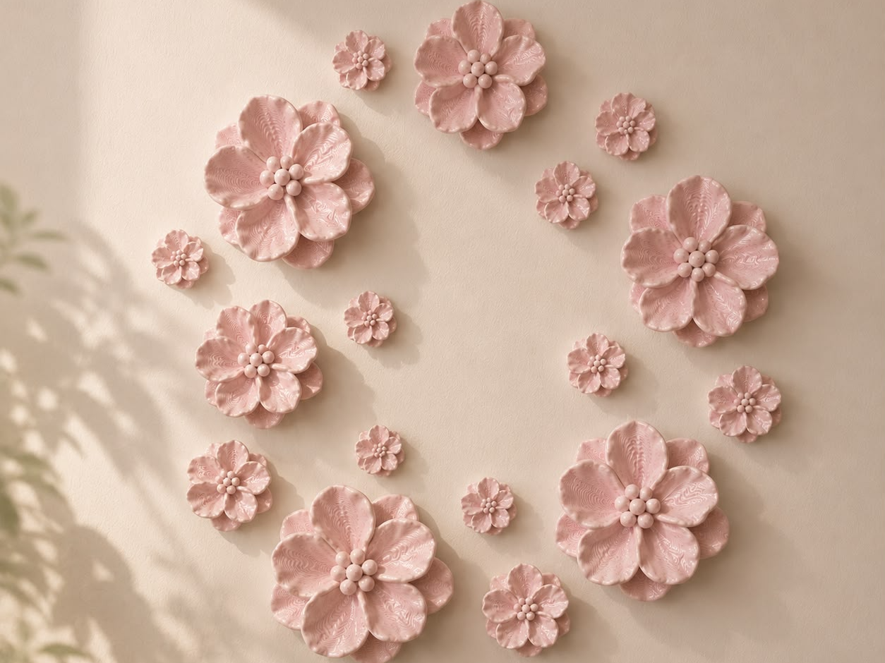 Floral Blossom Decoration Set