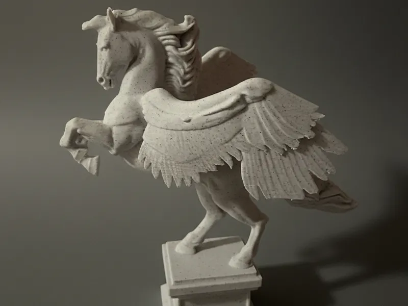 Mythical Pegasus Statue