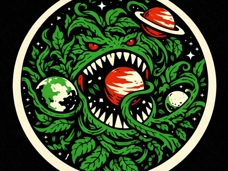 Cosmic Vine Monster – Original Form Coaster