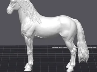 Pferd  Hengst Horse Deko