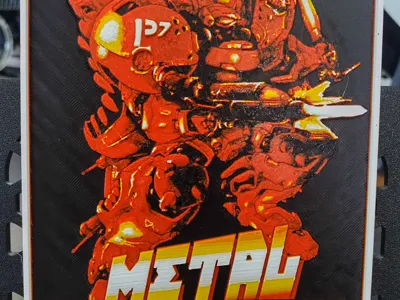Metal Warriors Super Nintendo - HueForge