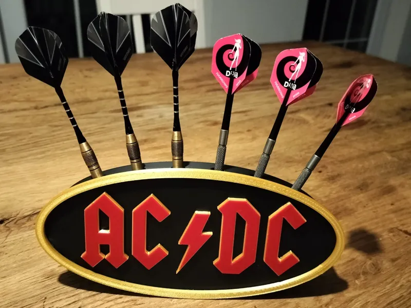 darts stand ACDC
