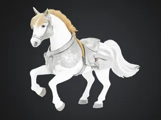 Prancing Horse With Armor