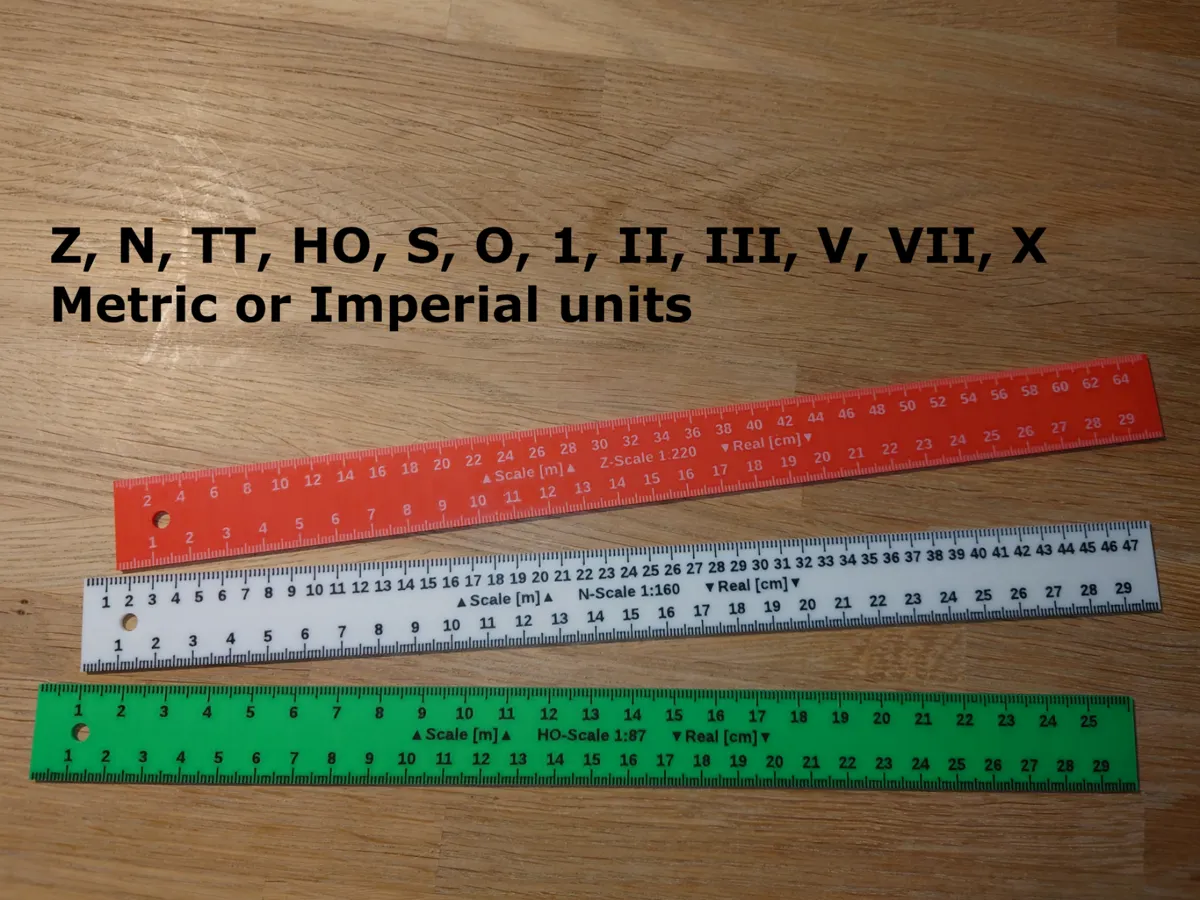 Modeler's Scale Ruler - Free 3D Print Model - MakerWorld