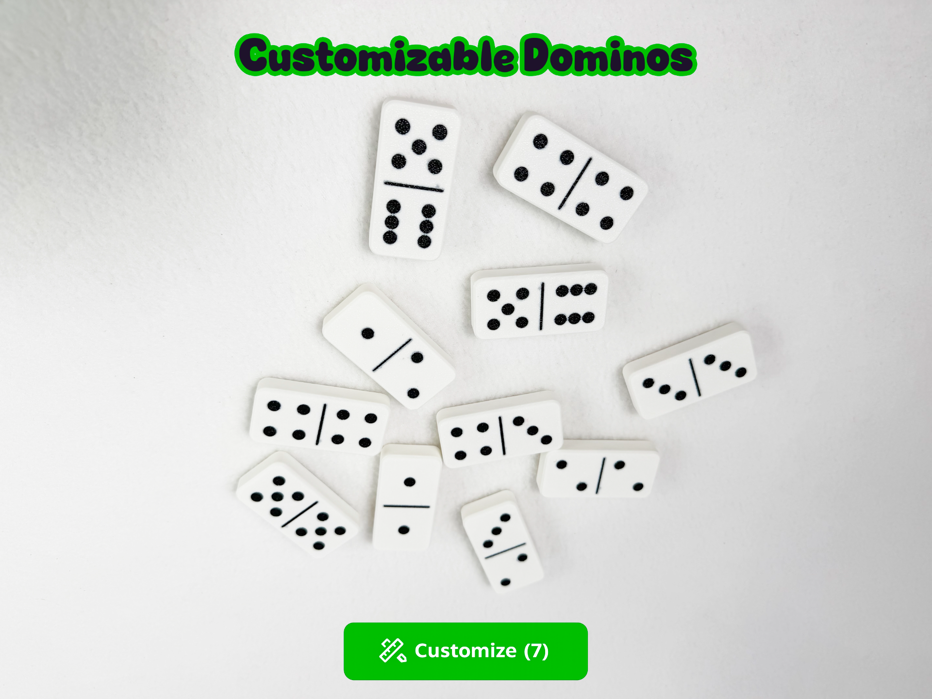 Customizable Dominos