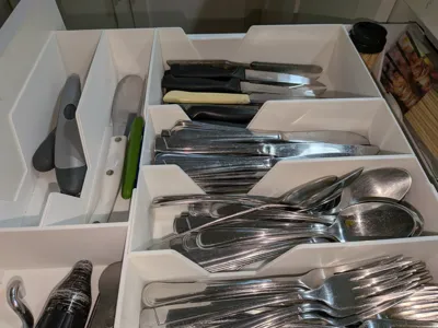 Customizable Cutlery Trays / Drawer Organizers
