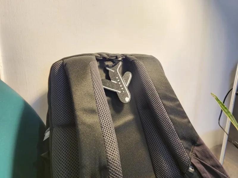 Airplane Luggage Tag –  Travel Accessory