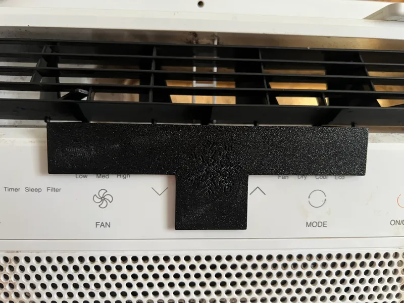 Window Air Conditioner Light Cover