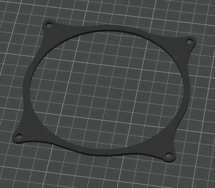 Mini Fan Riser 120mm Fan Template & 2mm Spacer/Riser - Free 3D Print Model - MakerWorld
