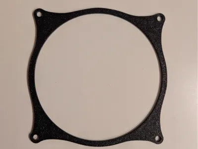 120mm Fan Template & 2mm Spacer/Riser
