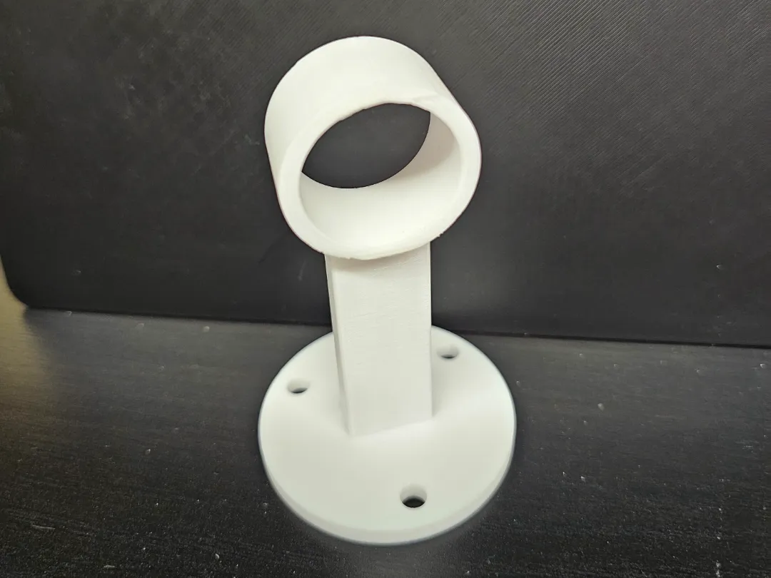 Support pour tringle de rideau de douche