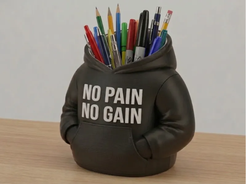 No Pain No Gain  Pen  Holder - Porta Lapiz