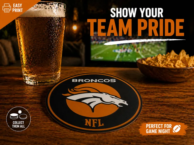 Broncos Denver coaster nfl