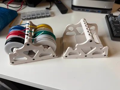 2x3 Gridfinity 6 Wire Spool Holder