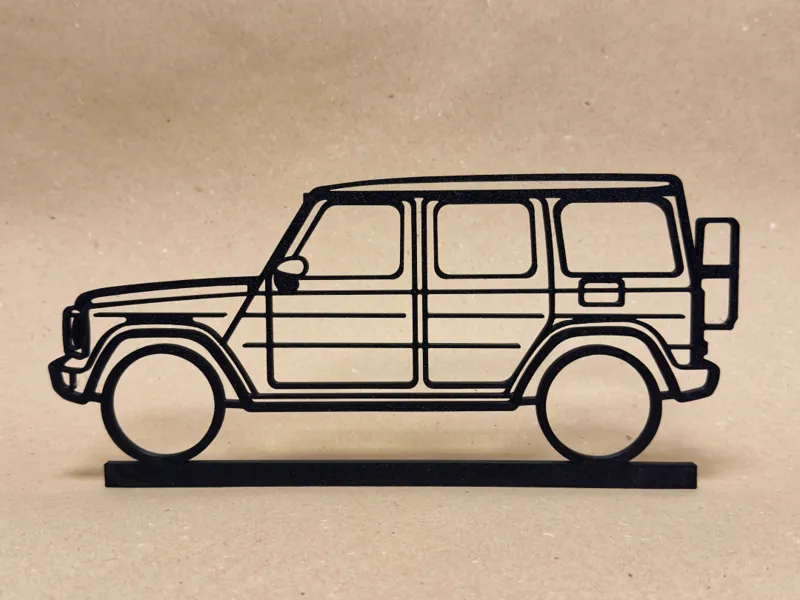 Mercedes G-Class wall & stand