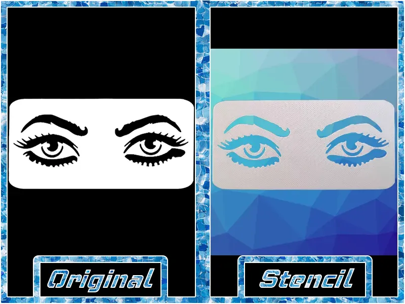 Eyes Stencil