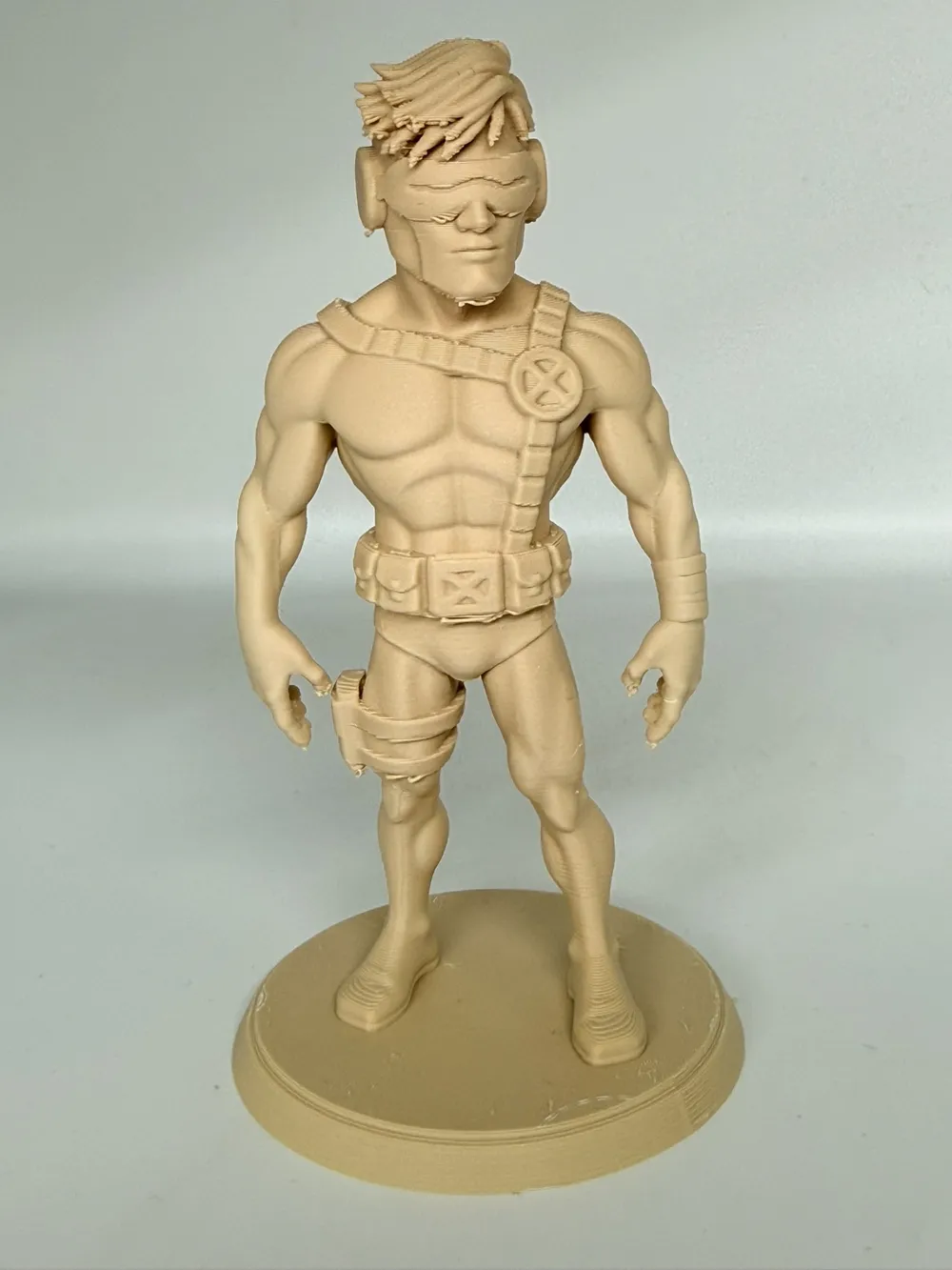 Cyclops (X-Men) - Stylized Chibi Warrior - Free 3D Print Model - MakerWorld