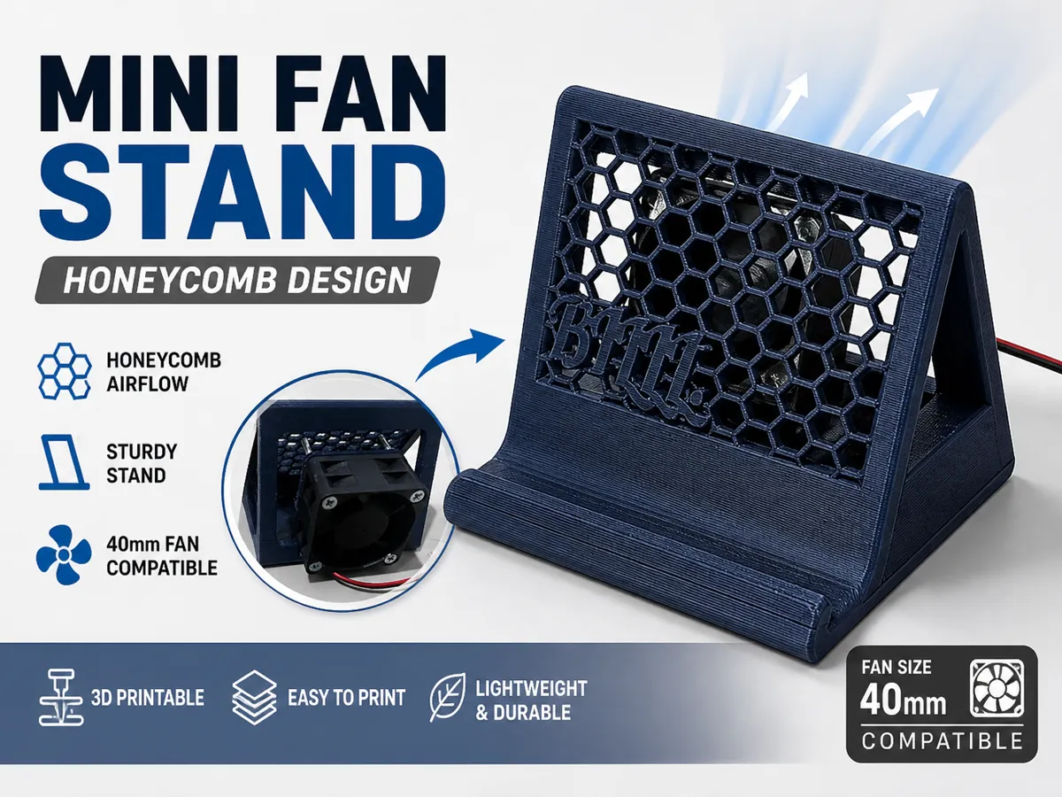 Support téléphone avec ventilateur de refroidissement