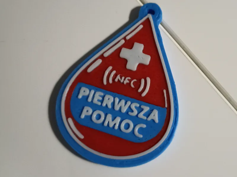 Brelok nfc pierwsza Pomoc