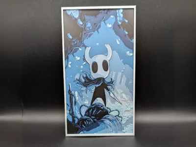 Hollow Knight Hueforge poster