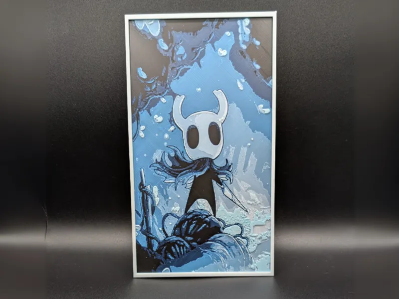 Hollow Knight Hueforge poster