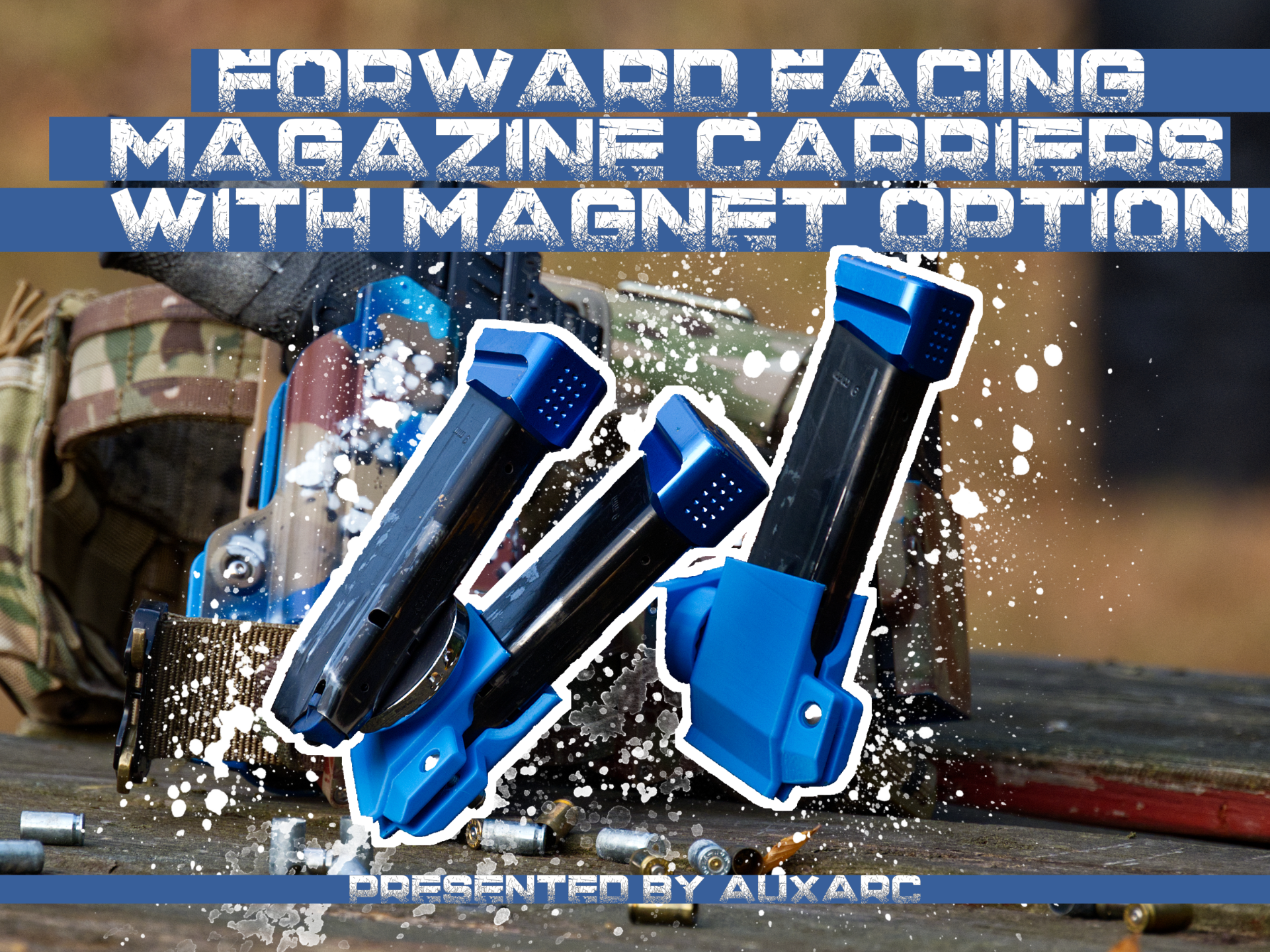 Parametric Forward Facing Magazine Carriers - 1