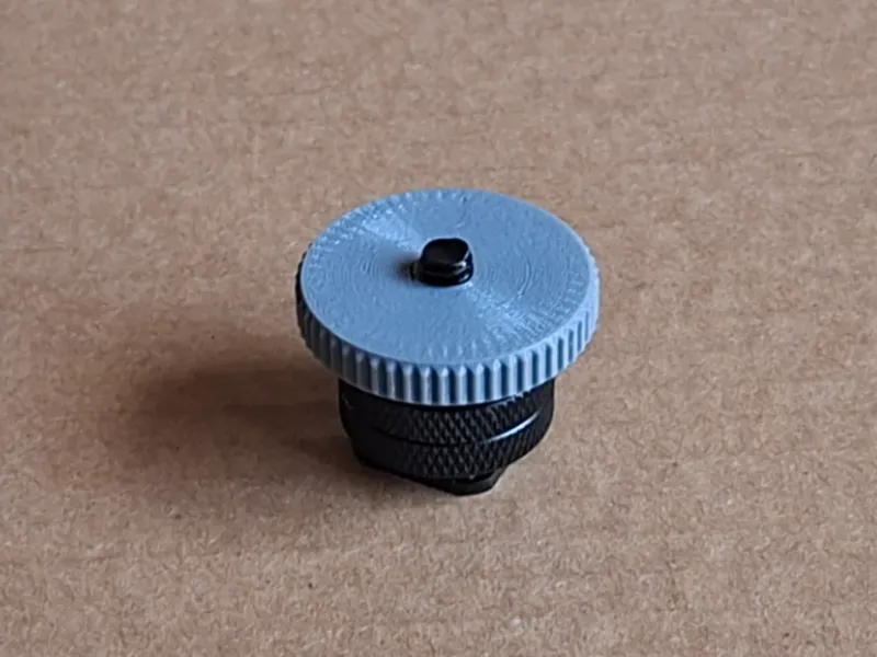 1/4-20 UNC Serrated Nut (parametric)