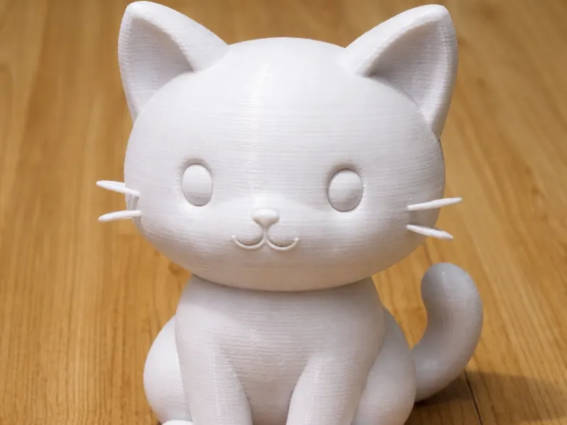 Small Cute Cat Figure