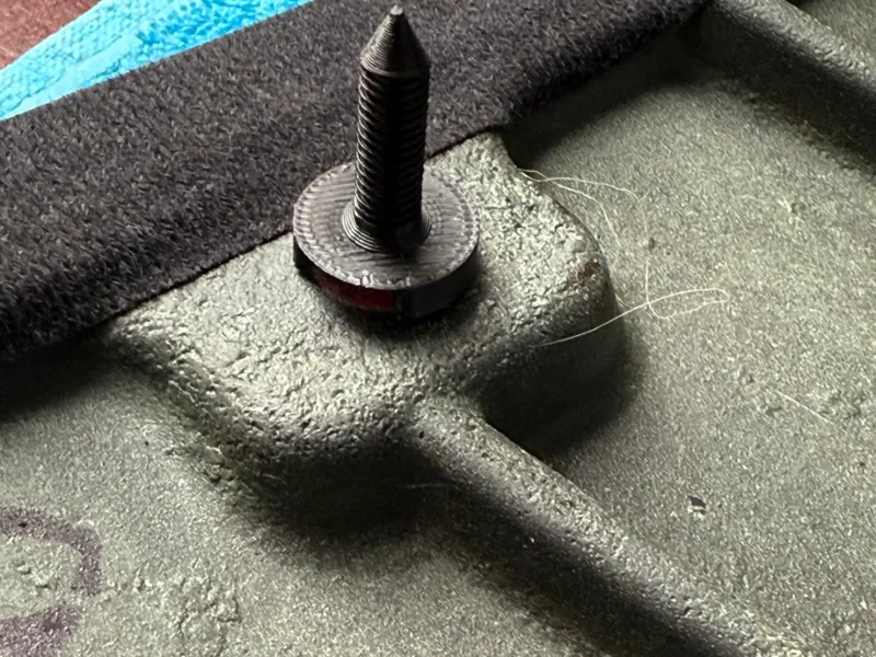 Bentley rivet clip 3W0867549