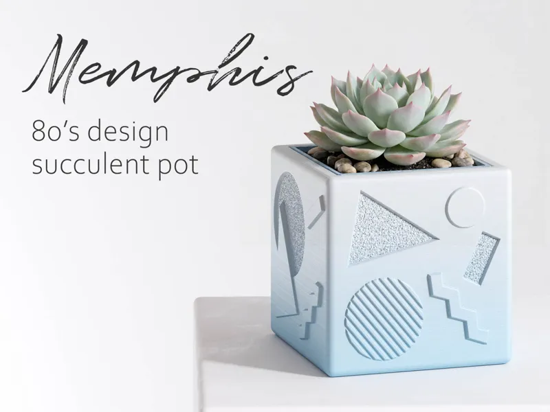 Memphis planter