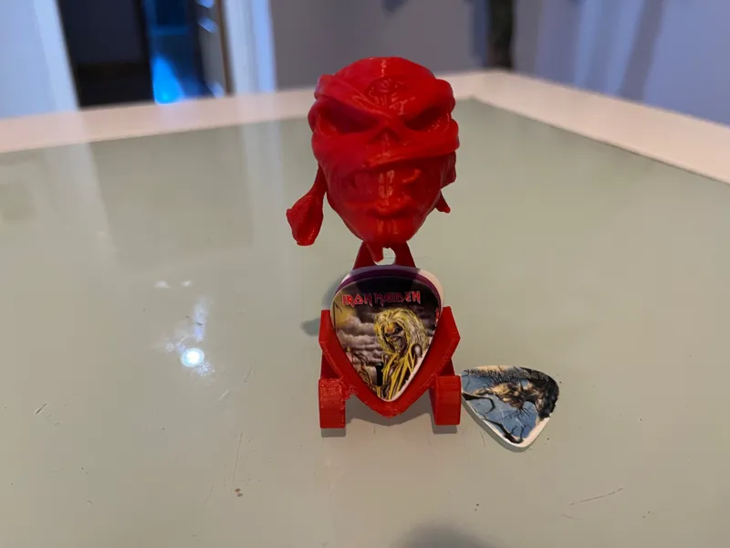 Iron Maiden´s Eddie Guitar Pick holder