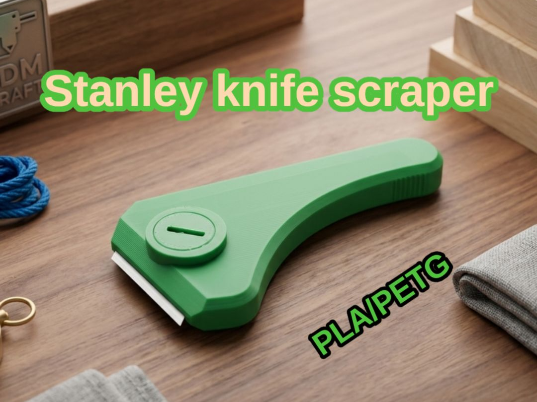 Sharp Stanley knife Scraper (snap-off blades)
