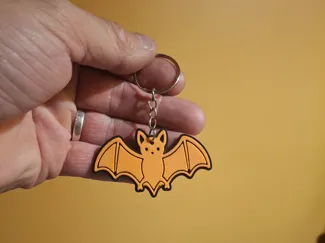 Mignone petite chauve souris porte clé