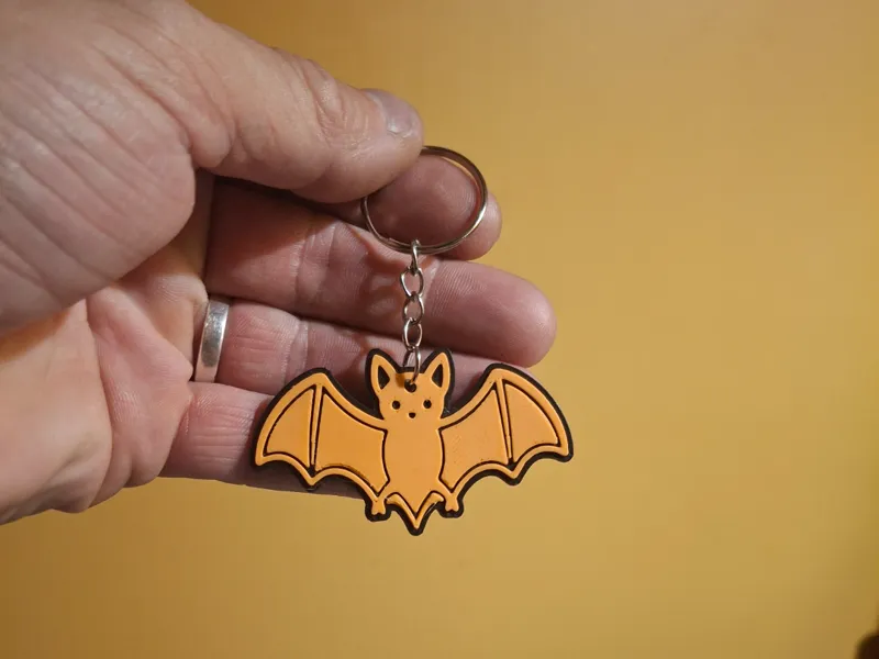 Mignone petite chauve souris porte clé