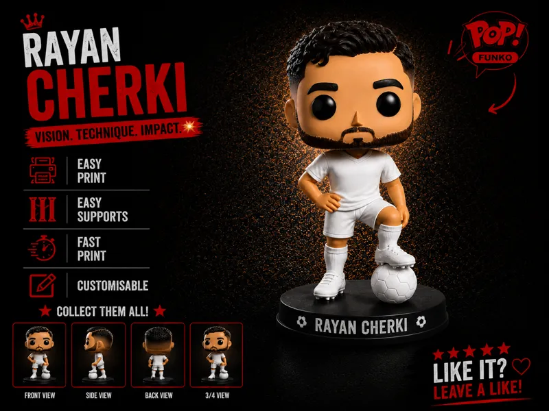 Funko pop Rayan Cherki