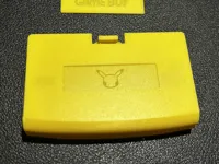 Pikachu Inlay Insert for GBA Battery Cover 