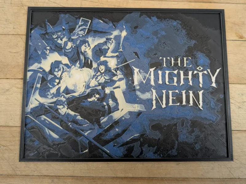 The Mighty Nein Hueforge