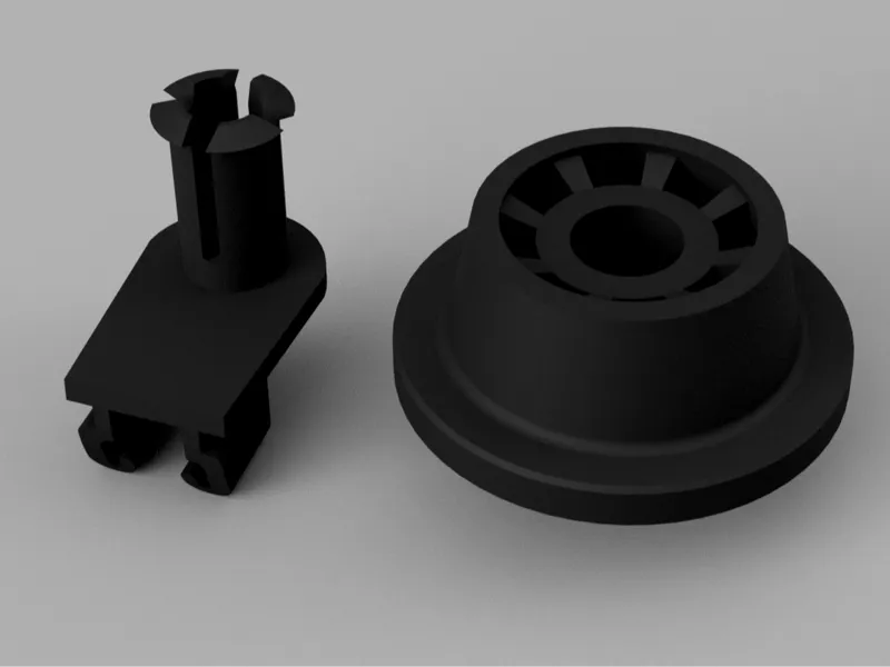 Bosch dishwasher wheel